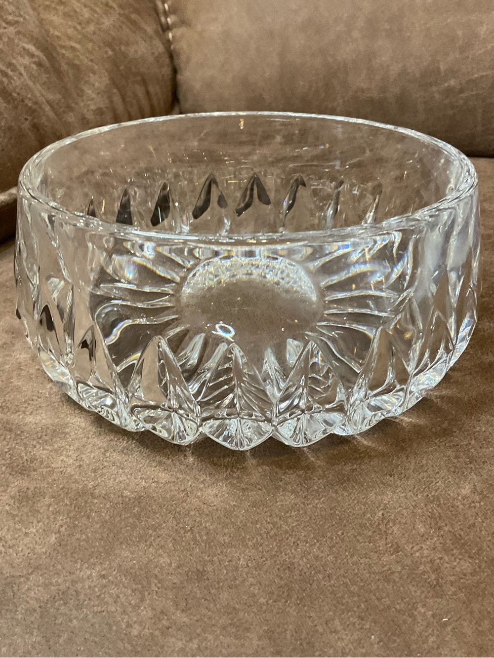Gorham Althea Cut Crystal Candy Dish Bowl